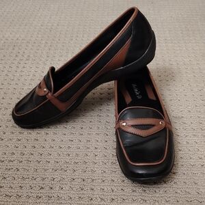 Black and Brown Loafers